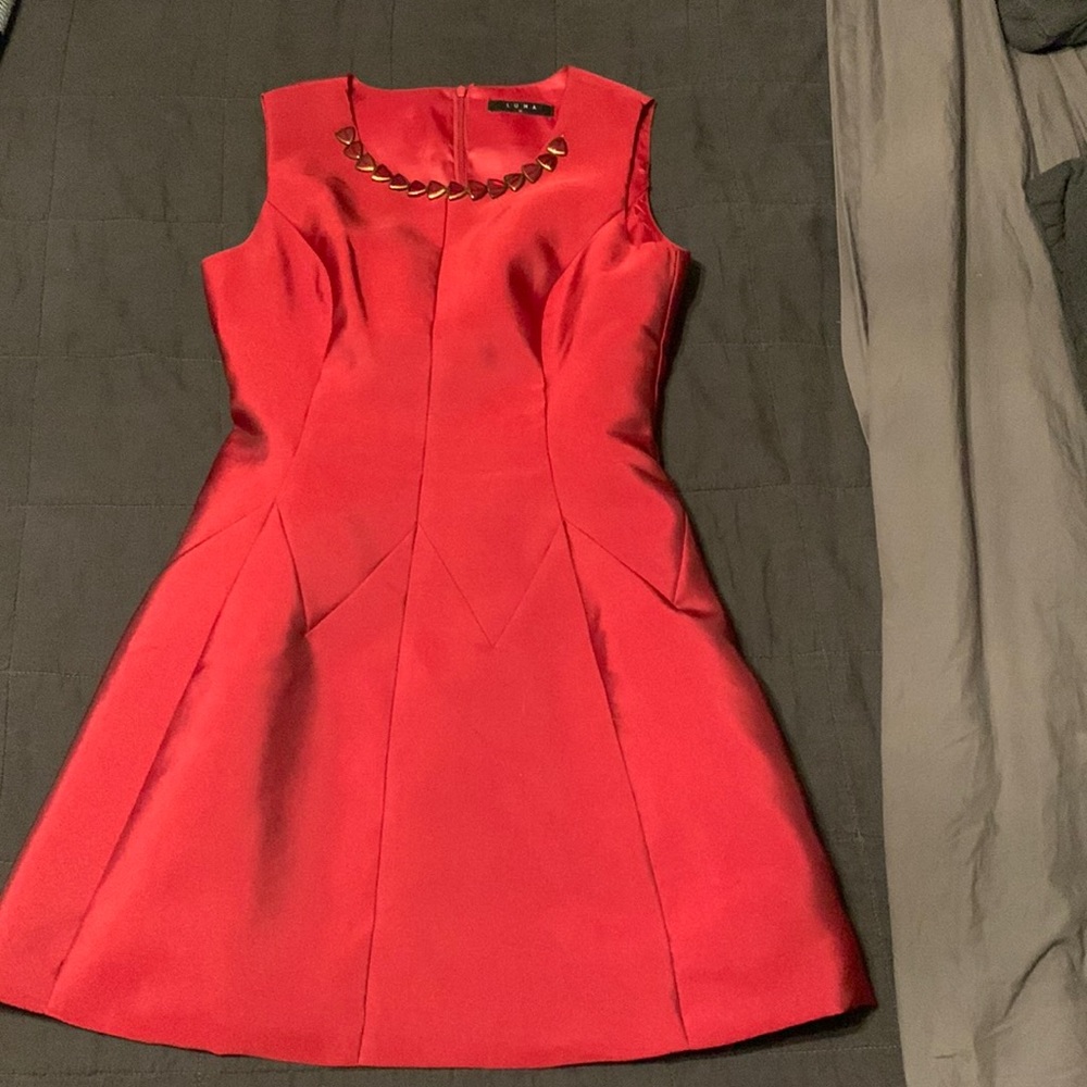 LUNA Red dress
